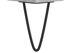 Estantería madera de ingeniería gris hormigón 69,5x32,5x90 cm