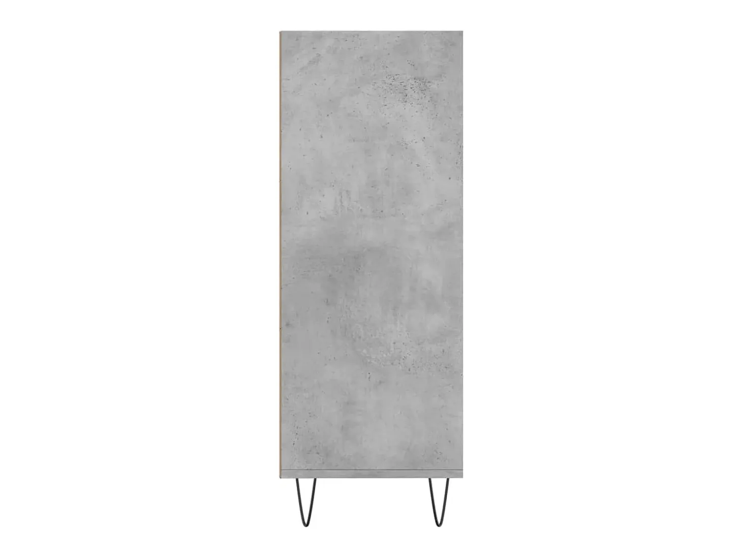 Estantería madera de ingeniería gris hormigón 69,5x32,5x90 cm