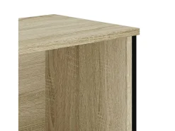Estantería madera de ingeniería roble Sonoma 50x31x169 cm