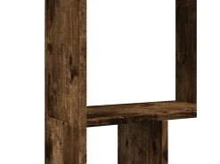 Estantería madera de ingeniería roble ahumado 60x20x120 cm