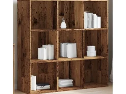 Estantería madera envejecida 98x29x97,5 cm