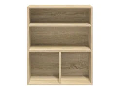 Estantería madera ingeniería color roble 60x30x71,5 cm