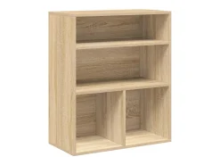 Estantería madera ingeniería color roble 60x30x71,5 cm