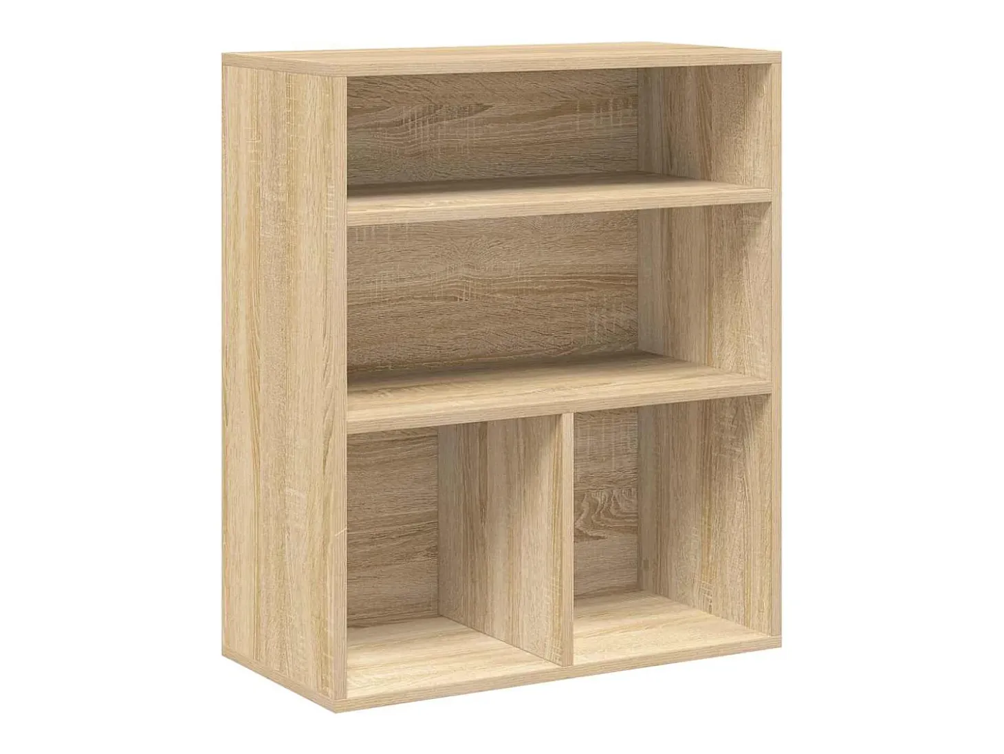 Estantería madera ingeniería color roble 60x30x71,5 cm