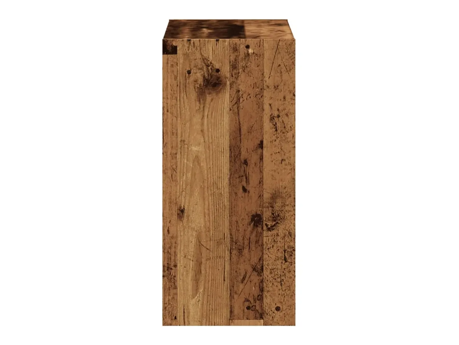 Estantería madera ingeniería color envejecido 68,5x32x68,5 cm