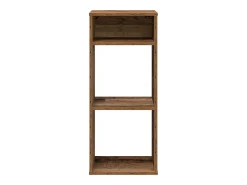 Estantería madera ingeniería madera envejecida 34x31x80 cm