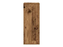 Estantería madera ingeniería madera envejecida 34x31x80 cm