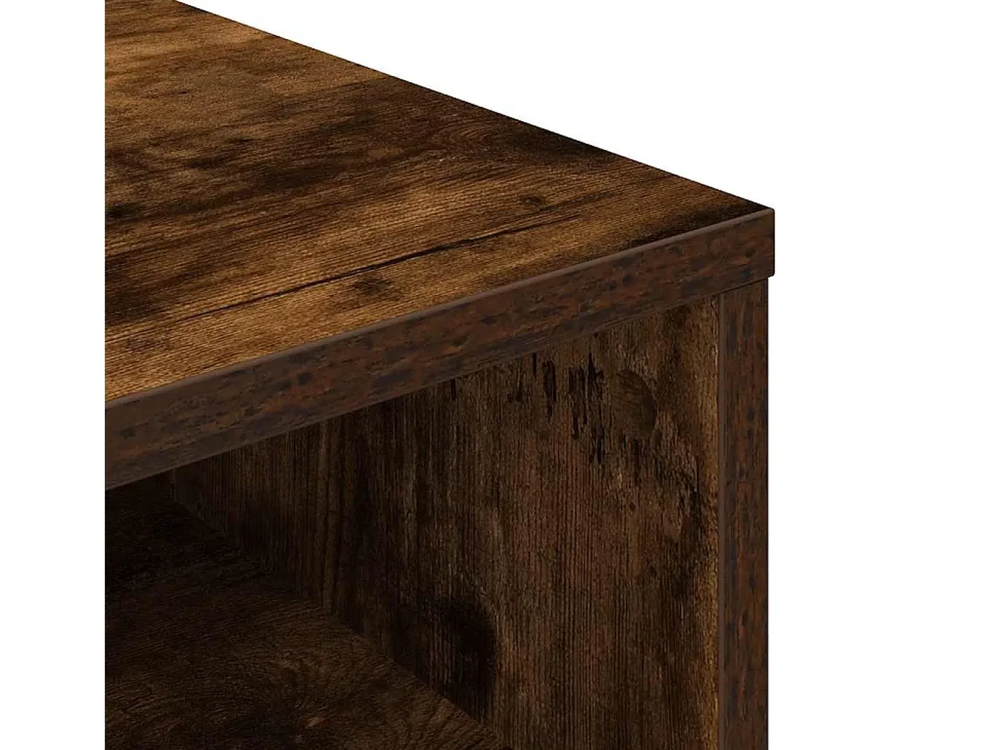Estantería madera ingeniería color roble ahumado 34x31x80 cm