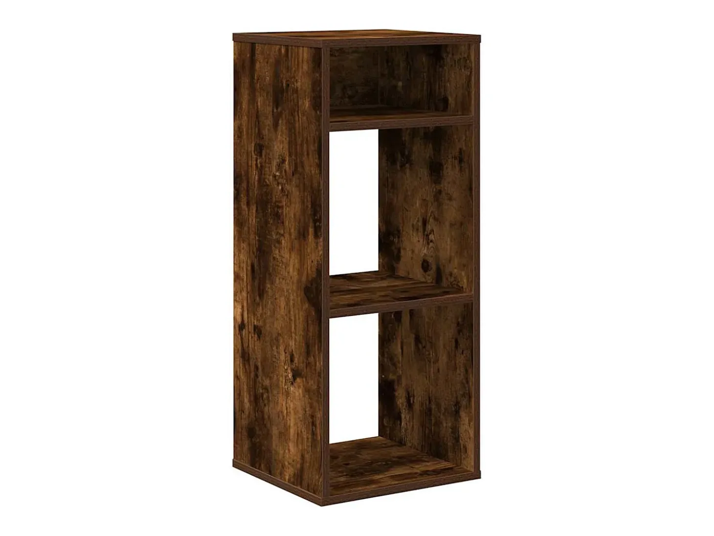 Estantería madera ingeniería color roble ahumado 34x31x80 cm