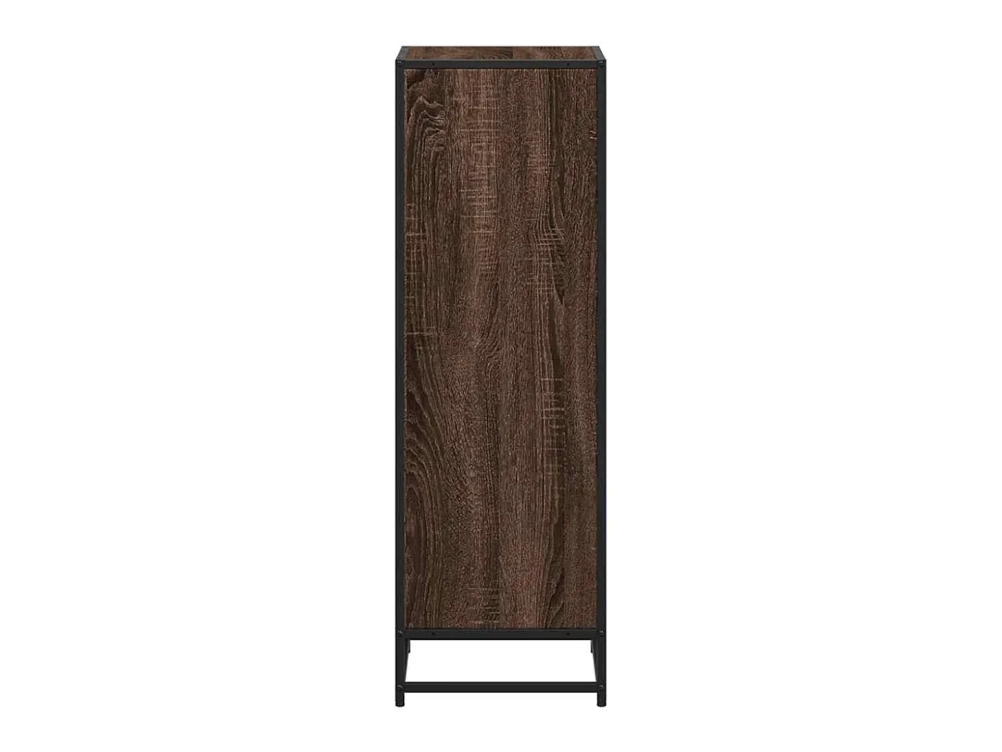 Estantería madera ingeniería roble marrón 40x35x107,5 cm