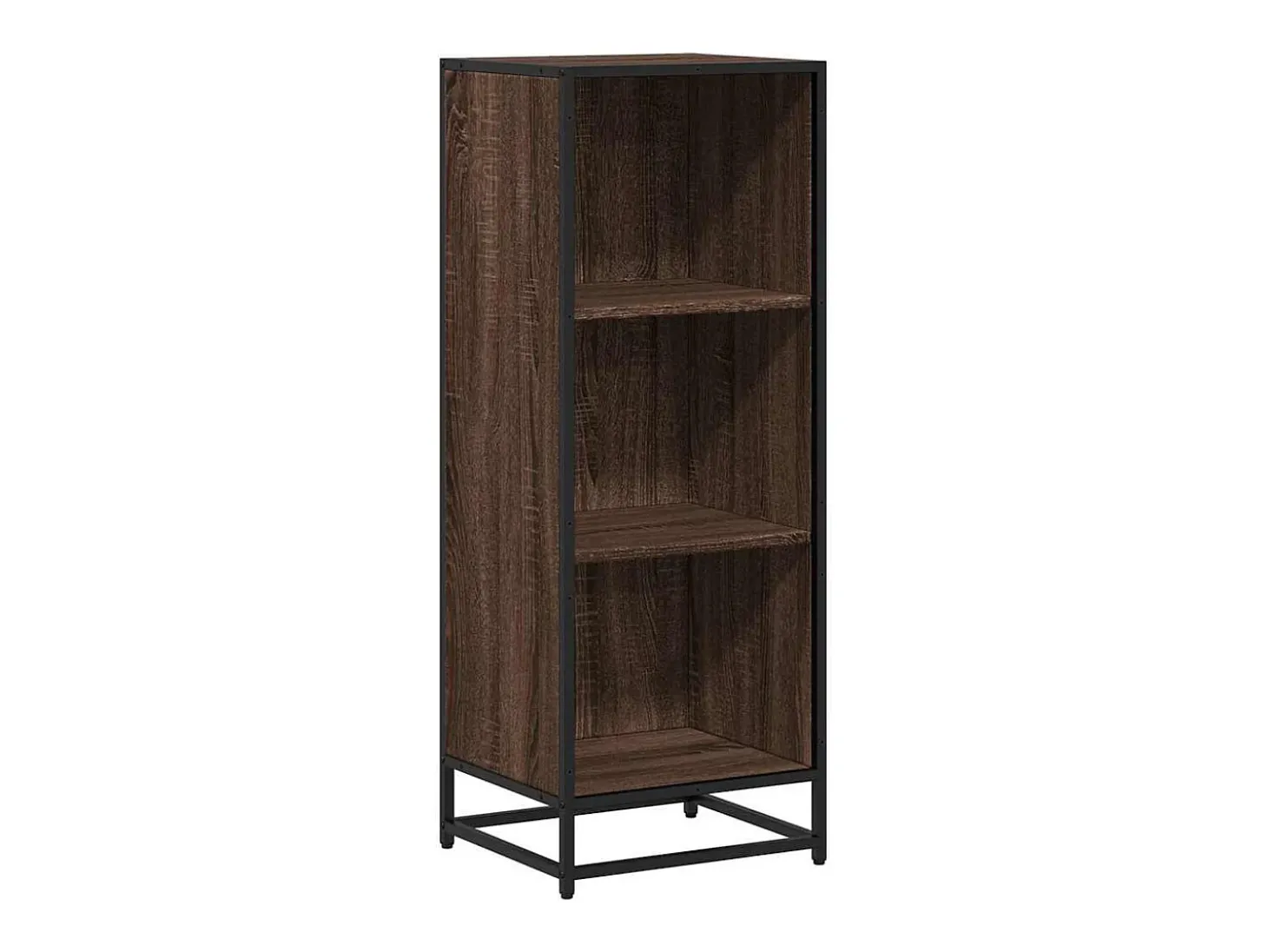 Estantería madera ingeniería roble marrón 40x35x107,5 cm