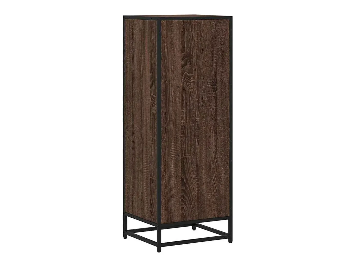 Estantería madera ingeniería roble marrón 40x35x107,5 cm
