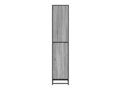 Estantería madera ingeniería gris sonoma 40x35x170,5 cm