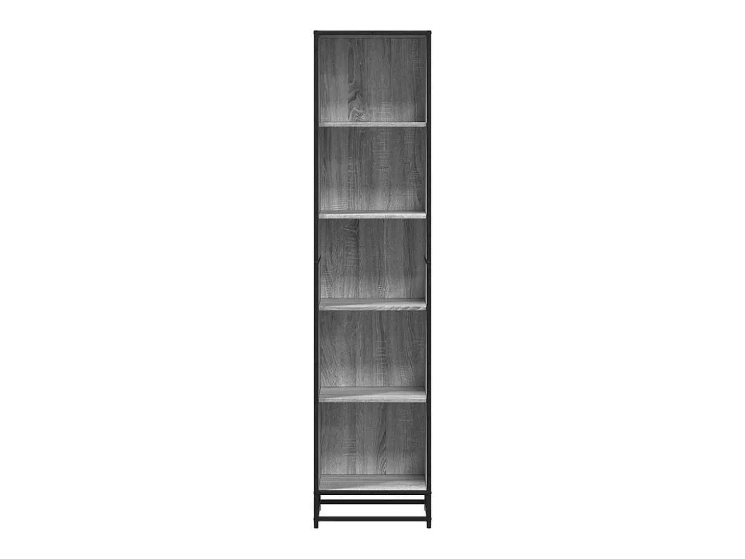 Estantería madera ingeniería gris sonoma 40x35x170,5 cm