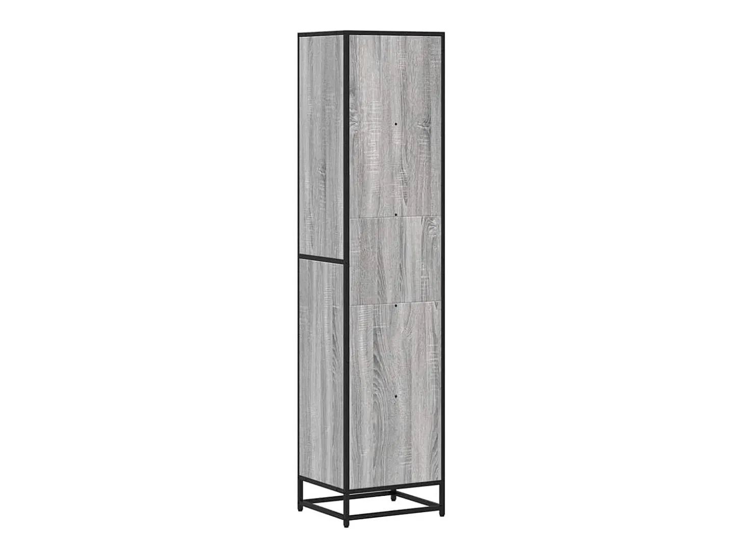 Estantería madera ingeniería gris sonoma 40x35x170,5 cm