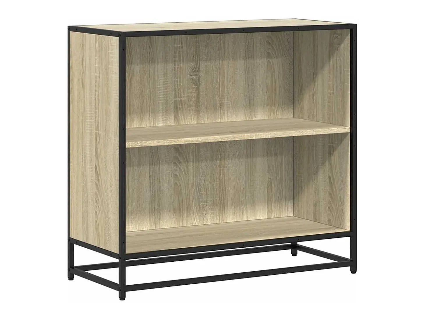 Estantería madera ingeniería color roble 80,5x35x76 cm