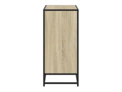 Estantería madera ingeniería color roble 80,5x35x76 cm