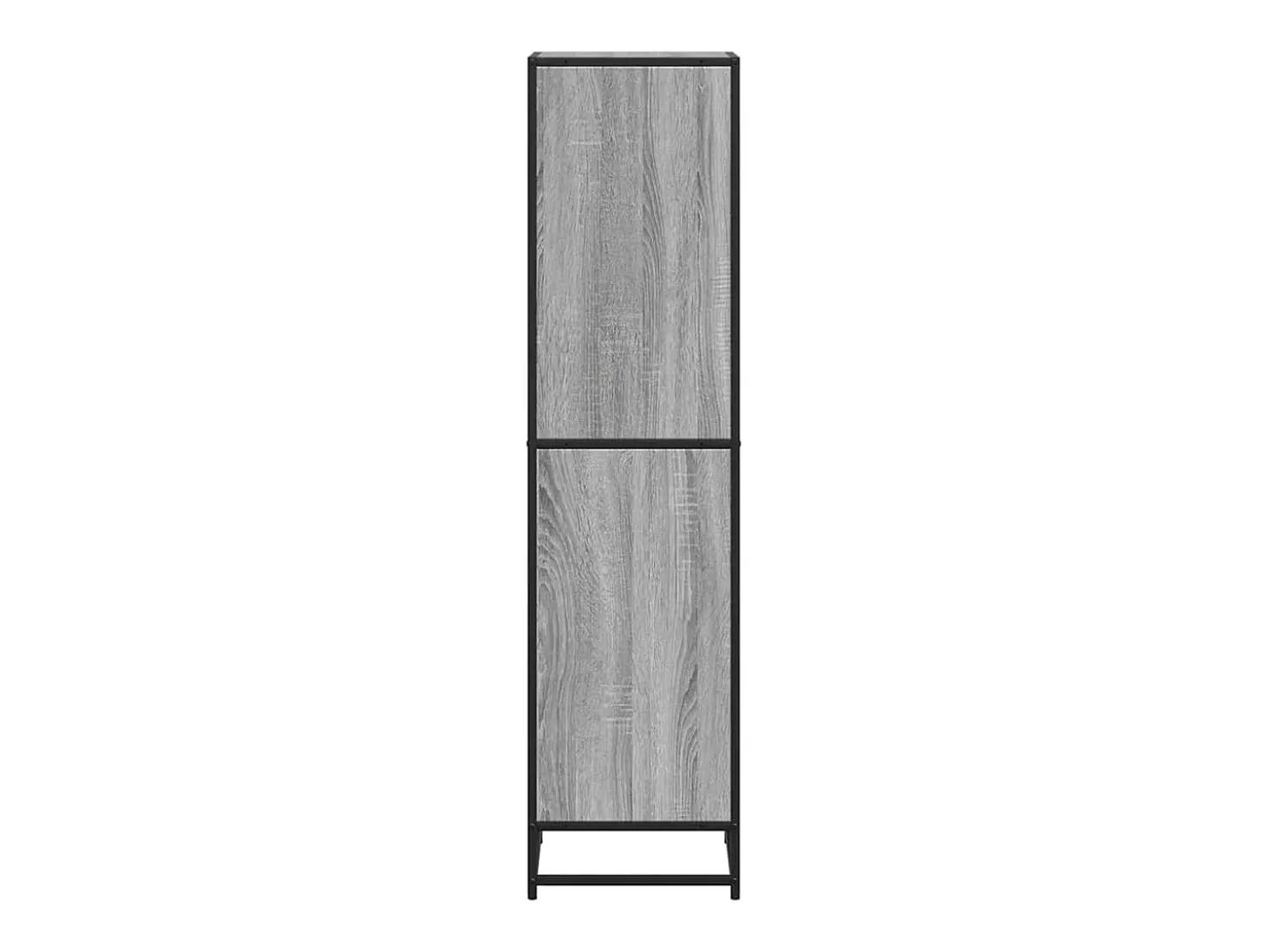 Estantería madera ingeniería gris sonoma 40x35x139 cm