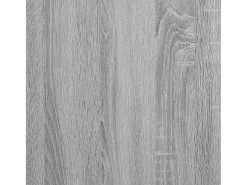 Estantería madera ingeniería gris sonoma 40x35x139 cm