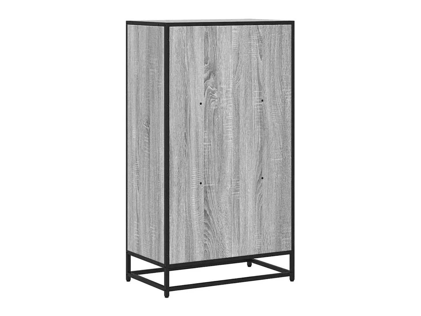 Estantería madera ingeniería gris sonoma 60x35x107,5 cm