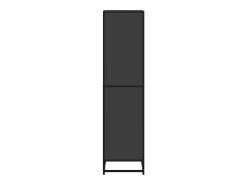 Estantería madera ingeniería negra 40x35x139 cm