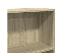 Estantería madera ingeniería color roble 80x30x189cm