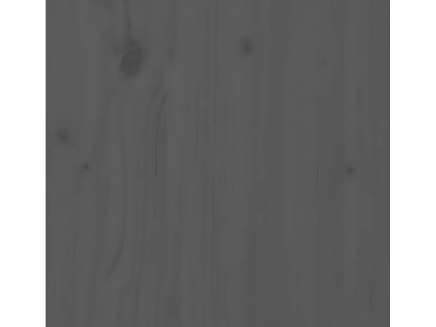 Estantería madera maciza de pino gris 60x35x71 cm