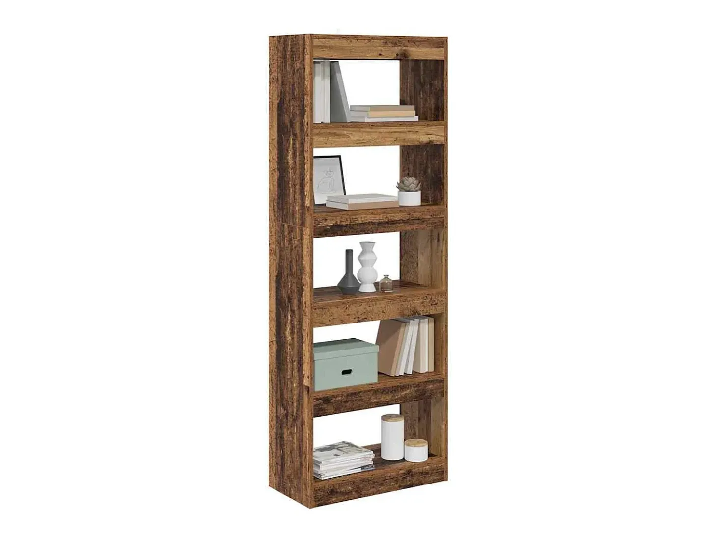 Estantería para libros Madera vieja 60 x 30 x 166 cm