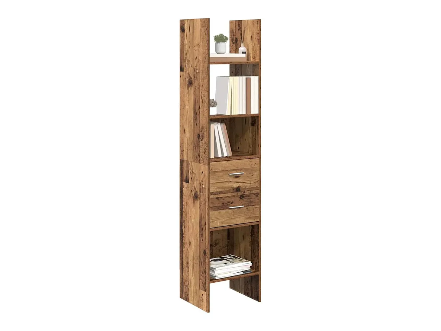 Estantería para libros Madera vieja 40 x 35 x 180 cm