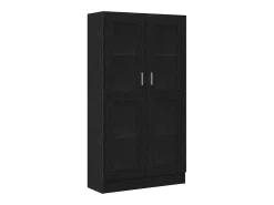 Estantería para libros Roble negro 82.5 x 30.5 x 150 cm