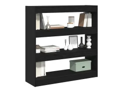 Estantería para libros Roble negro 100 x 30 x 103 cm