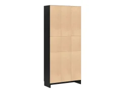 Estantería para libros Roble negro 82.5 x 30.5 x 185 cm