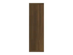 Estantería pared madera ingeniería roble marrón 85x16x52,5 cm
