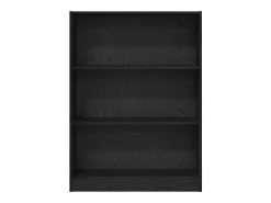 Estantería Roble negro 80 x 24 x 109 cm Madera contrachapada