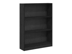 Estantería Roble negro 80 x 24 x 109 cm Madera contrachapada