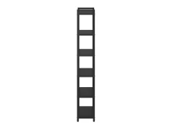 Estantería Roble negro 40 x 30 x 188 cm Madera contrachapada