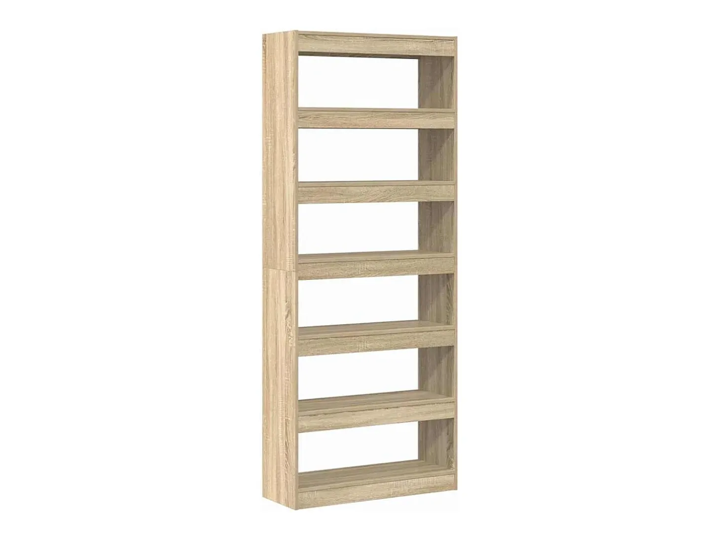 Estantería Roble Sonoma 80 x 30 x 198 cm Madera contrachapada