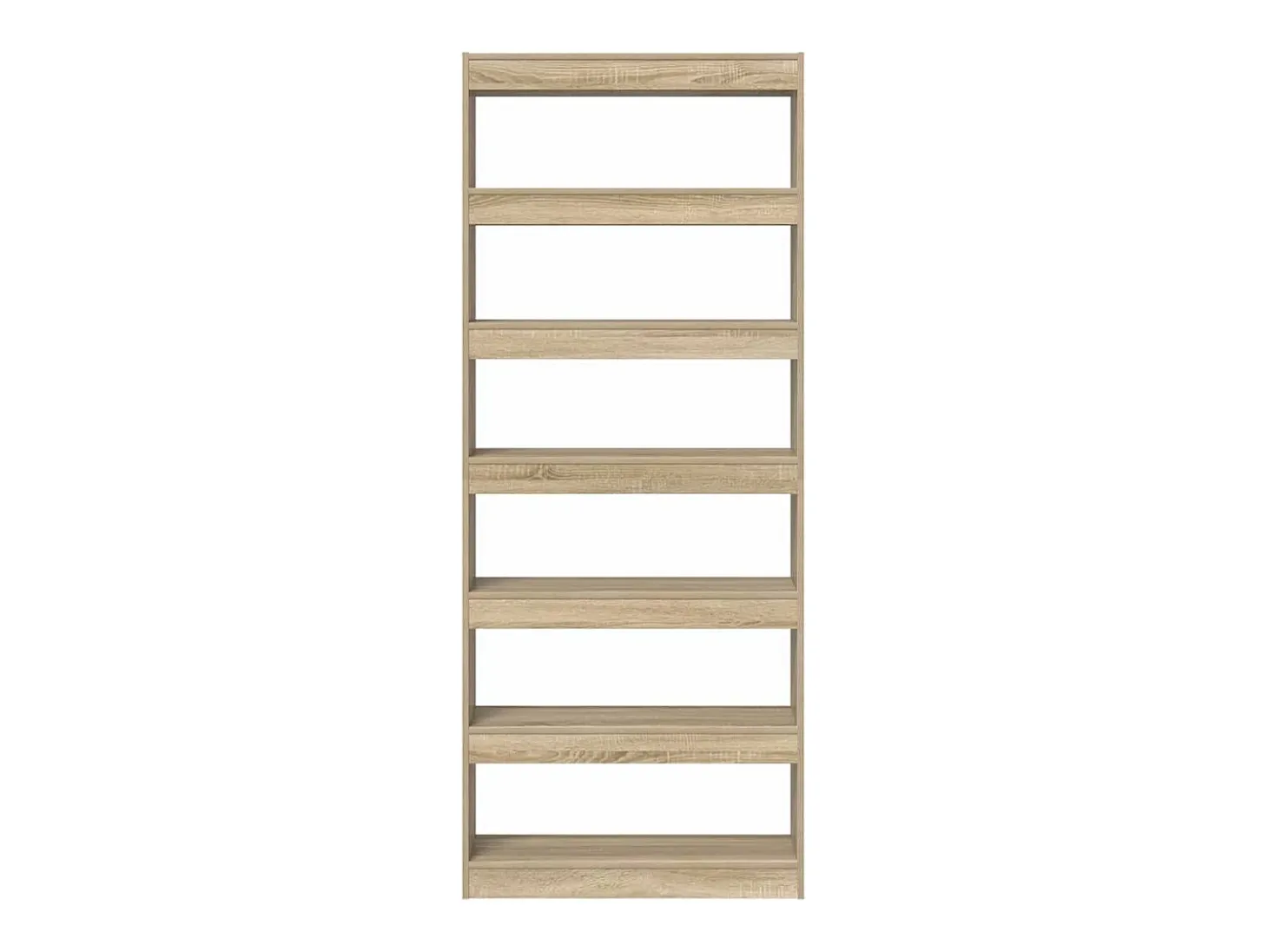 Estantería Roble Sonoma 80 x 30 x 198 cm Madera contrachapada