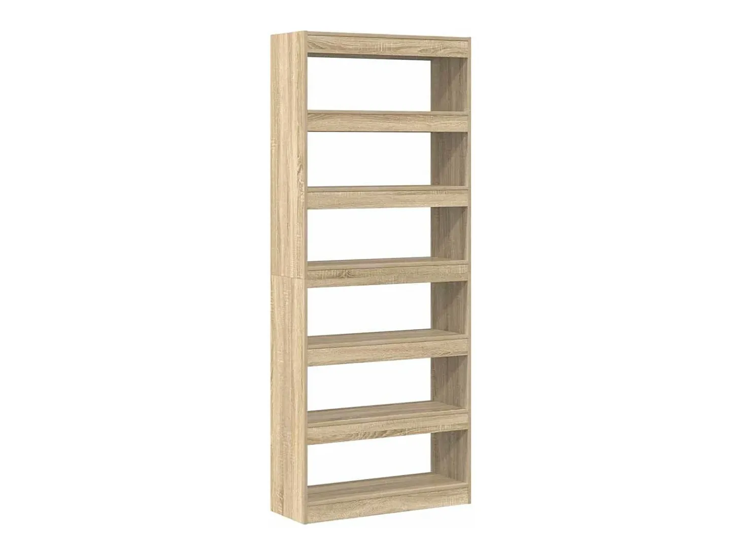 Estantería Roble Sonoma 80 x 30 x 198 cm Madera contrachapada