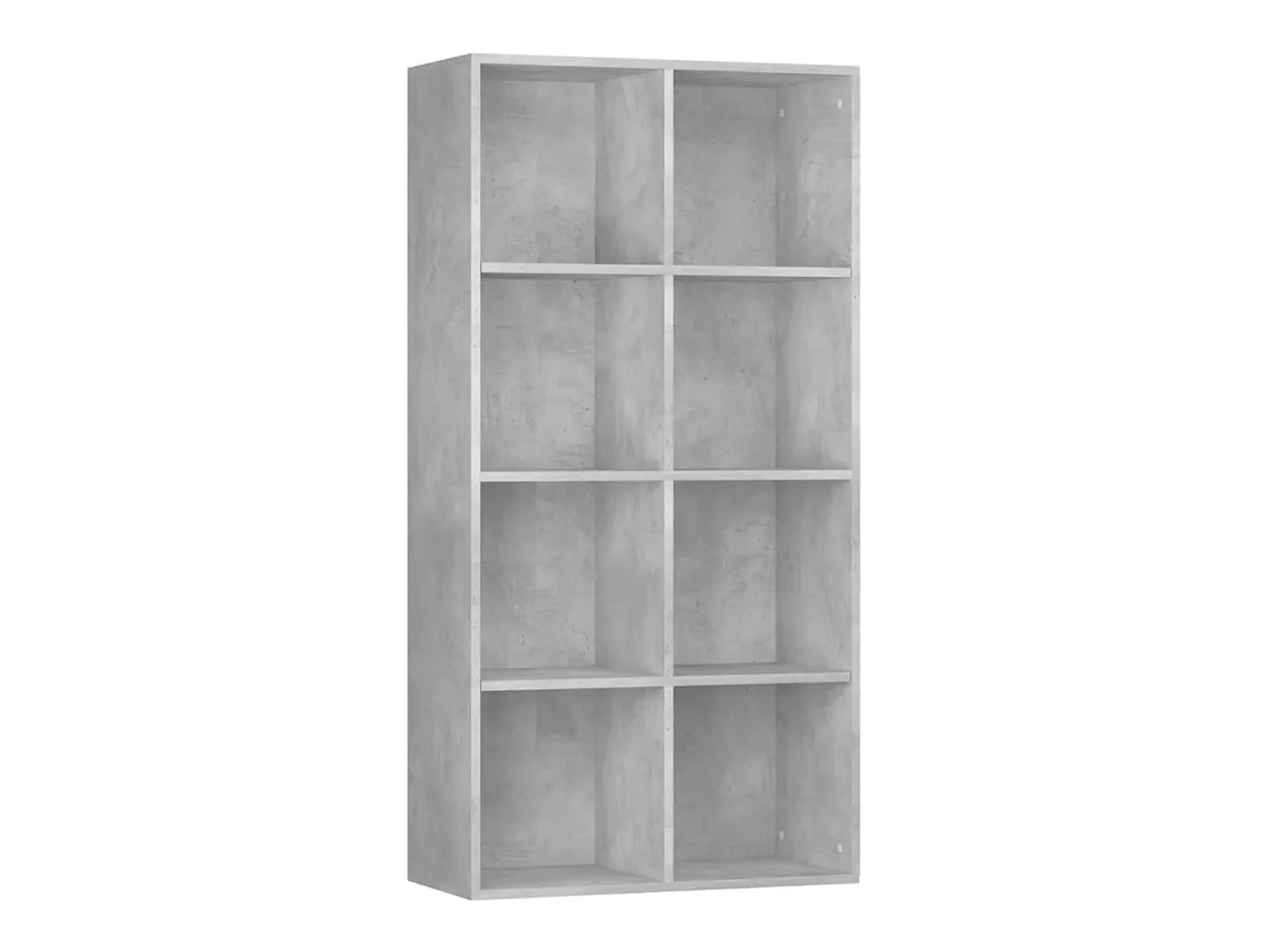 Estantería/Aparador madera contrachapada gris 66x30x130 cm