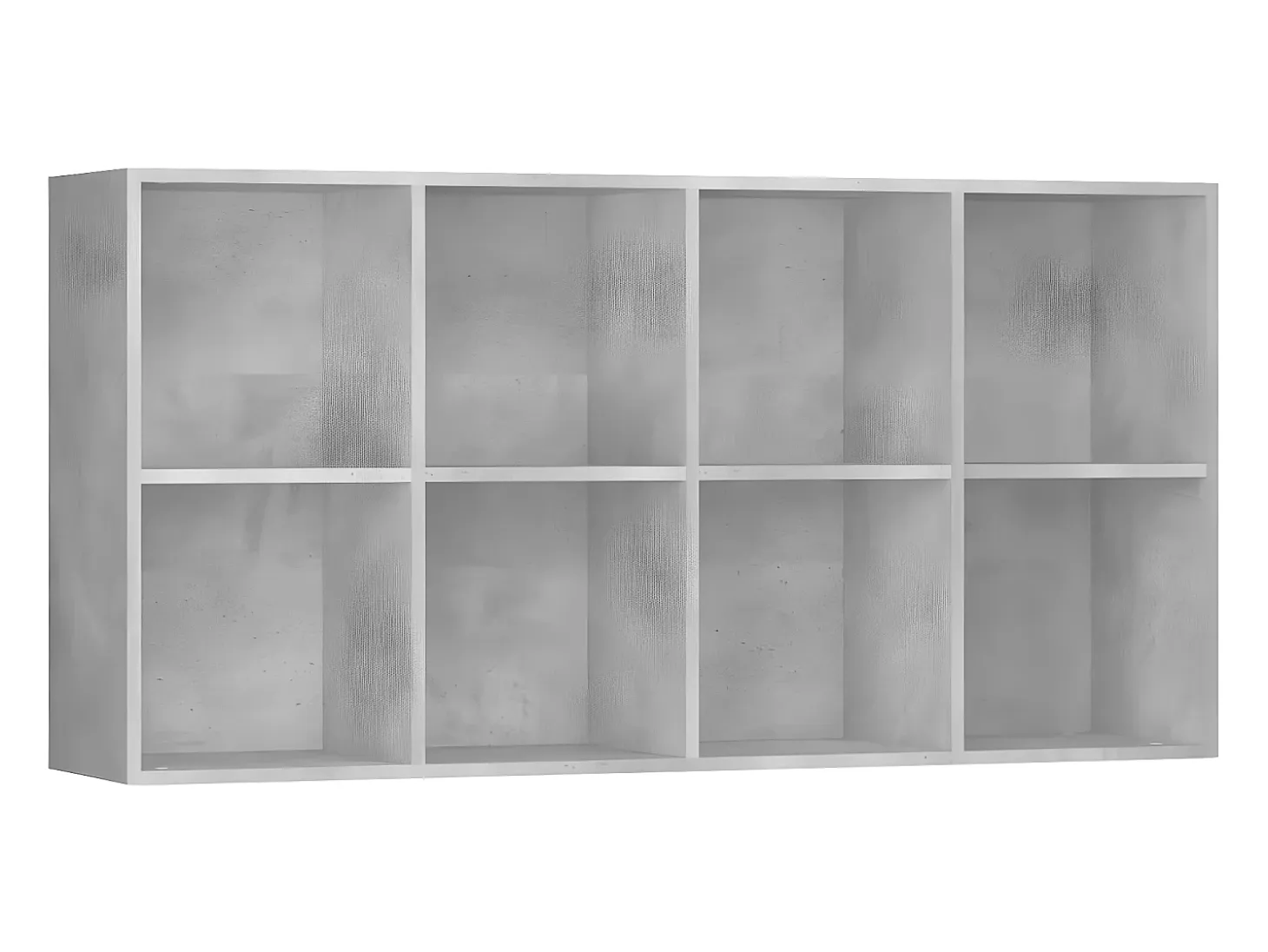 Estantería/Aparador madera contrachapada gris 66x30x130 cm