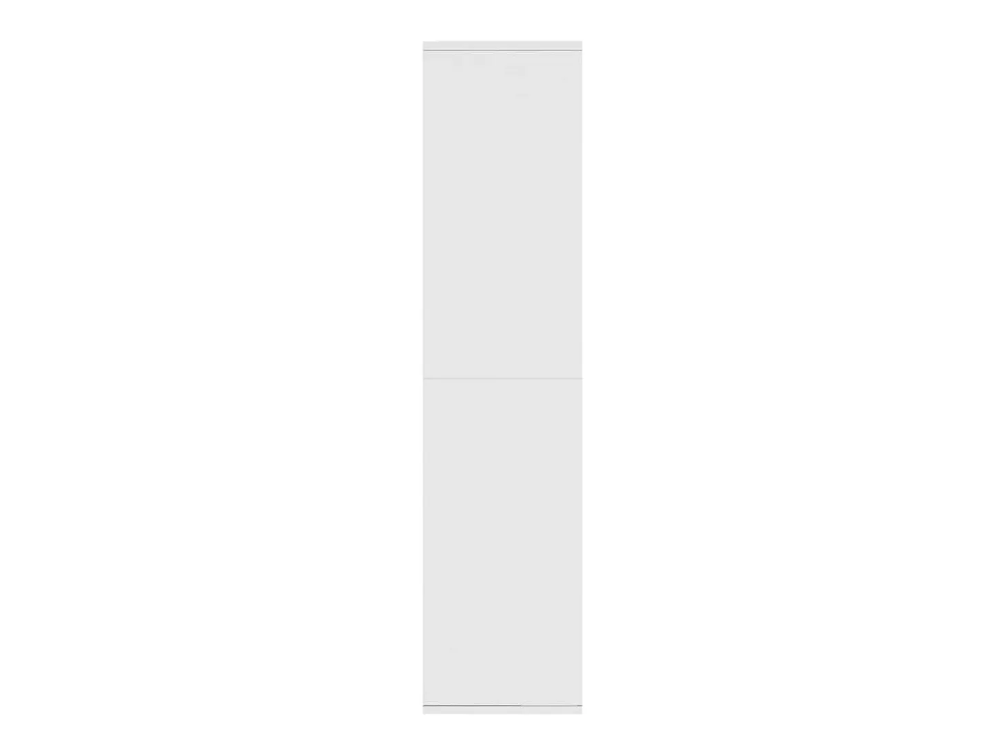 Estantería/Aparador madera contrachapada blanco 66x30x130 cm