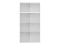 Estantería/Aparador madera contrachapada blanco 66x30x130 cm