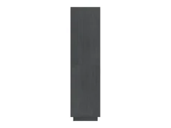 Estantería/divisor de espacios madera de pino gris 40x35x135 cm