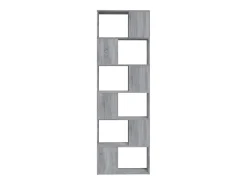 Estantería/divisor de espacios gris Sonoma 60x24x186 cm