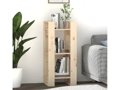 Estantería/divisor de espacios madera maciza pino 41x35x91 cm