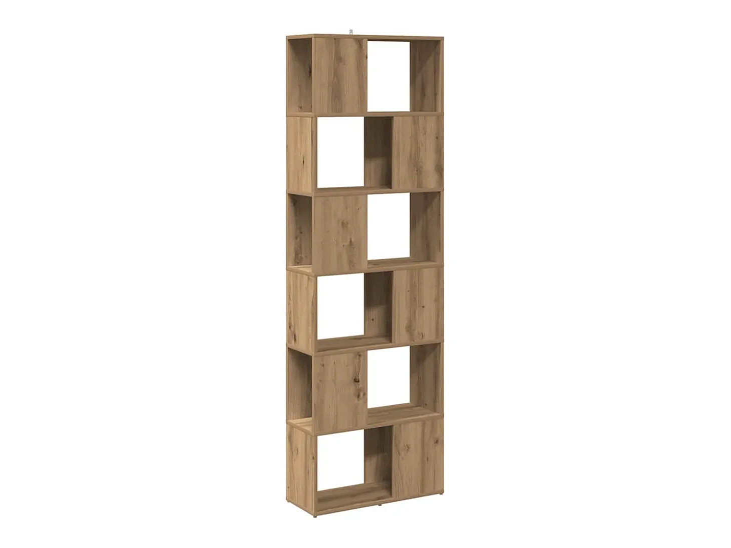 Estantería/divisor de espacios roble artisan 60x24x186 cm