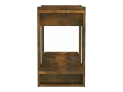 Estantería/divisor de espacios color roble ahumado 80x30x51 cm