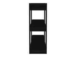 Estantería/divisor de espacios negro 100x30x87 cm