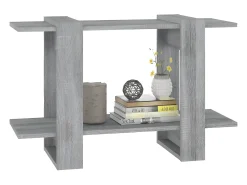 Estantería/divisor de espacios gris Sonoma 80x30x51 cm